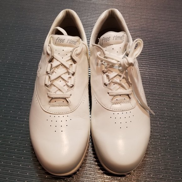 SAS Free Time White Women's Oxford Lace up Shoes B2641489 Size 10.5 W - Picture 2 of 6